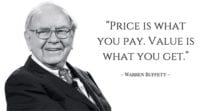 Buffett price vs value